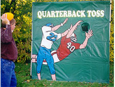 Football toss game 